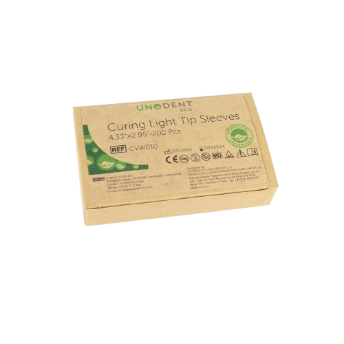 Biodegradable Curing light sleeve from UnoDent