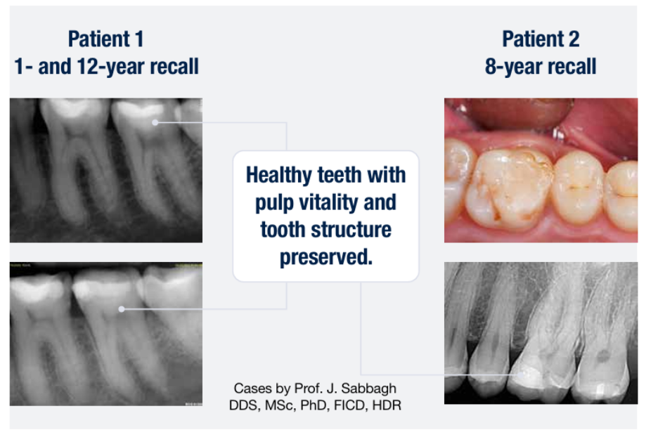 Two cases provided by Prof J Sabbagh DDS, MSc, PhD, FICD, HDR