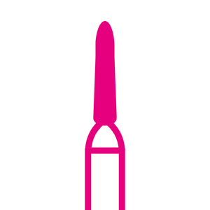 Tapered Round End Bur Diagram