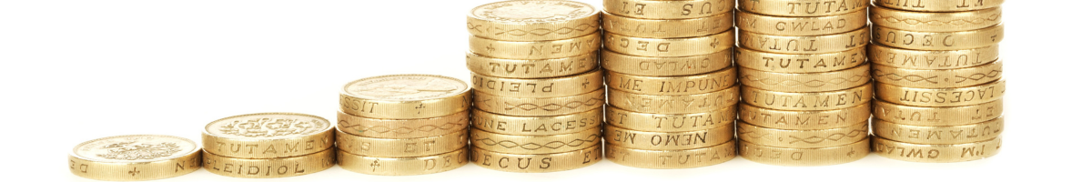 value coins stacked