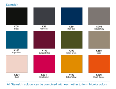 Stamskin colours