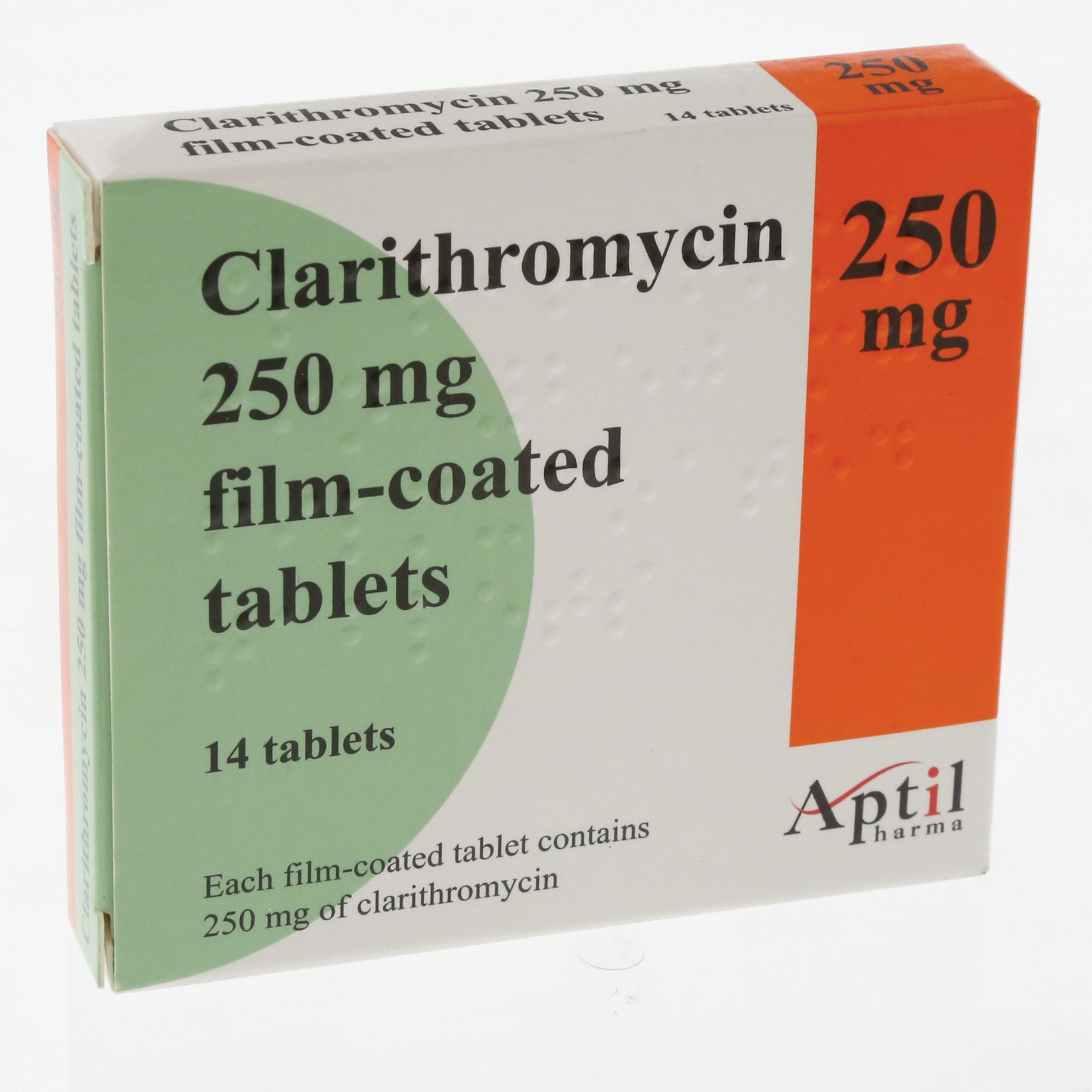 Clarithromycin 250mg Tablets 