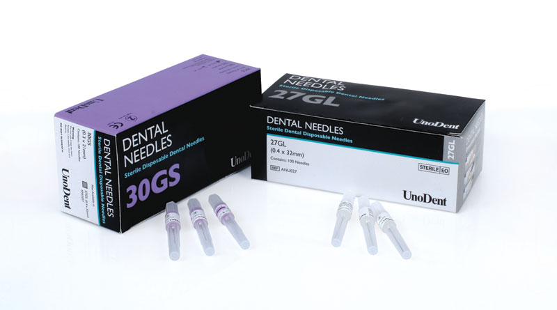 Sterile Dental Needles 27G - Short (0.4 x 25mm) 