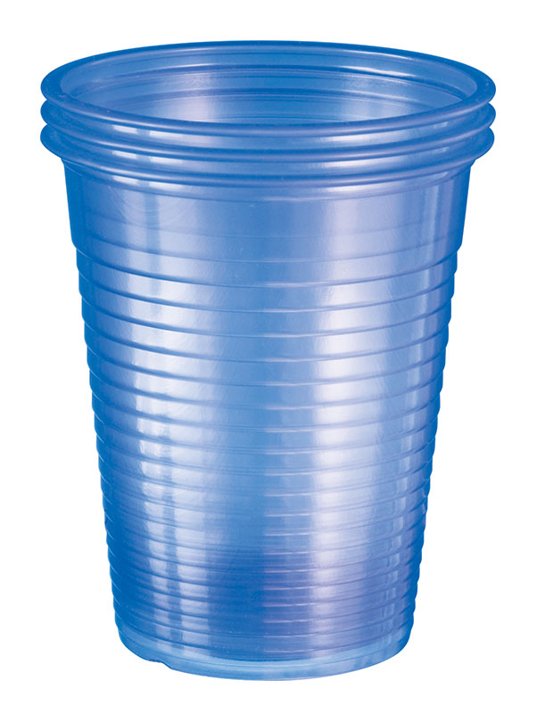 CNK006 Plastic Cups Aqua Blue