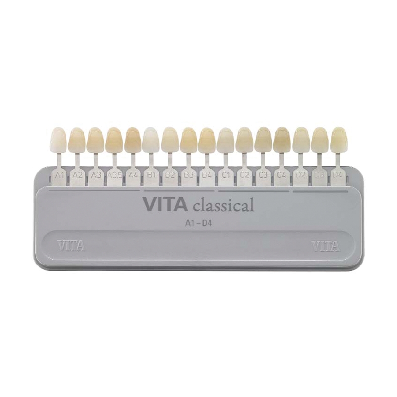 shade vita guide lumin vacuum classical dentures guides lab code