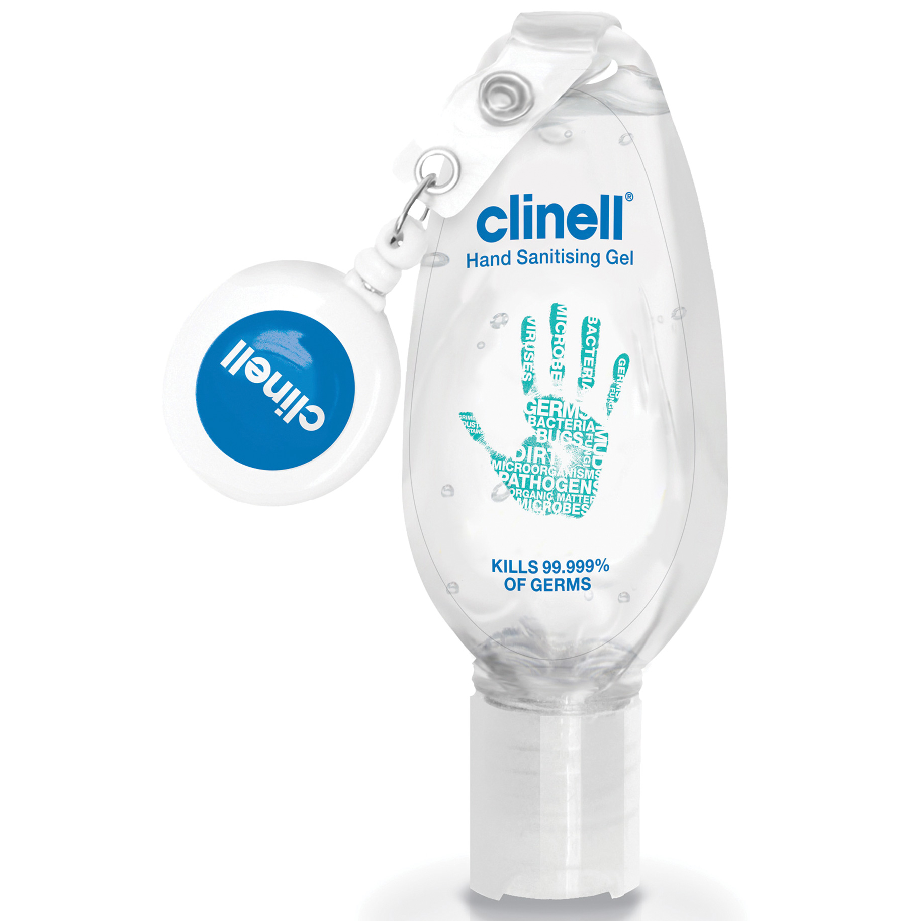 Clinell Hand Sanitising Gel with Clip 