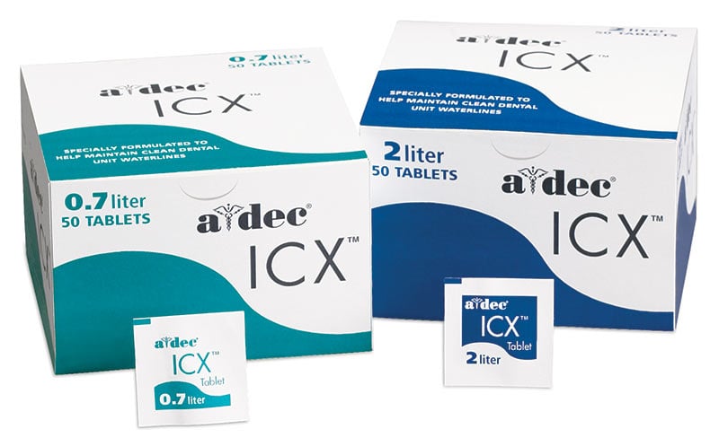 ICX Waterline Treatment Tablets Single Dose - 2L 