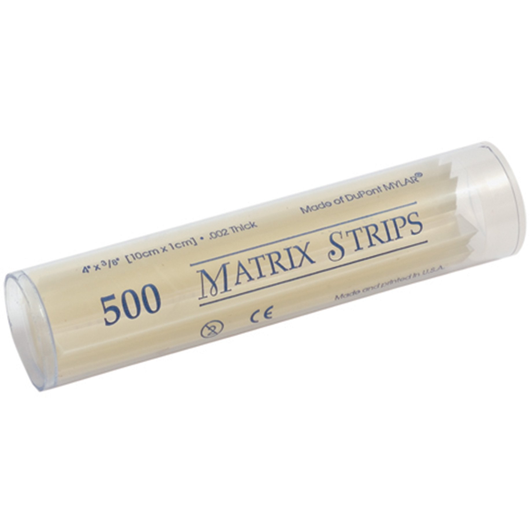 Mca001 mylar matrix strips 0 05mm thickness