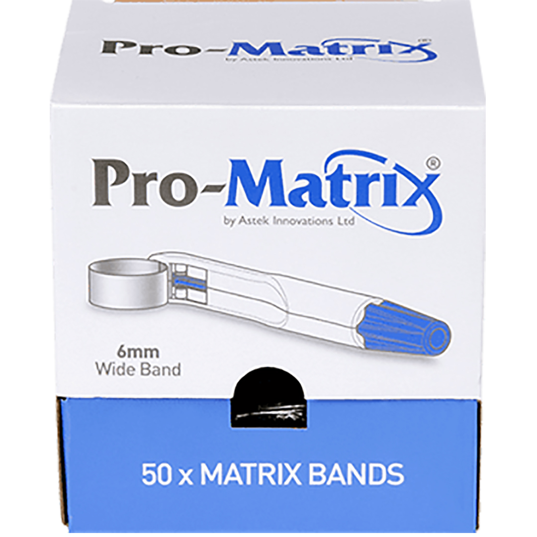 Pro-Matrix Single-Use Matrix Band Wide - 6mm Blue 