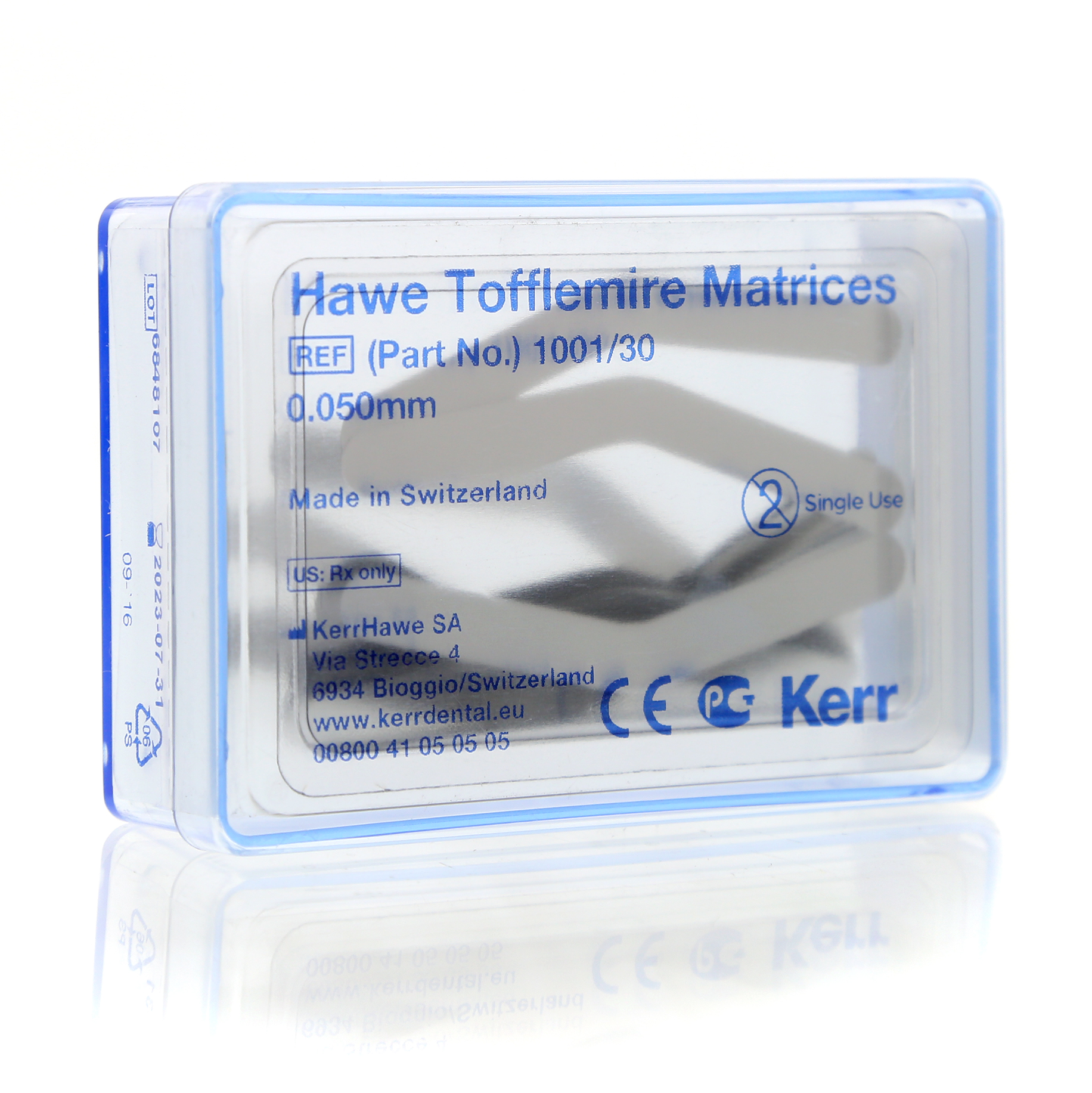 Tofflemire Matrices Thin 0.05mm 