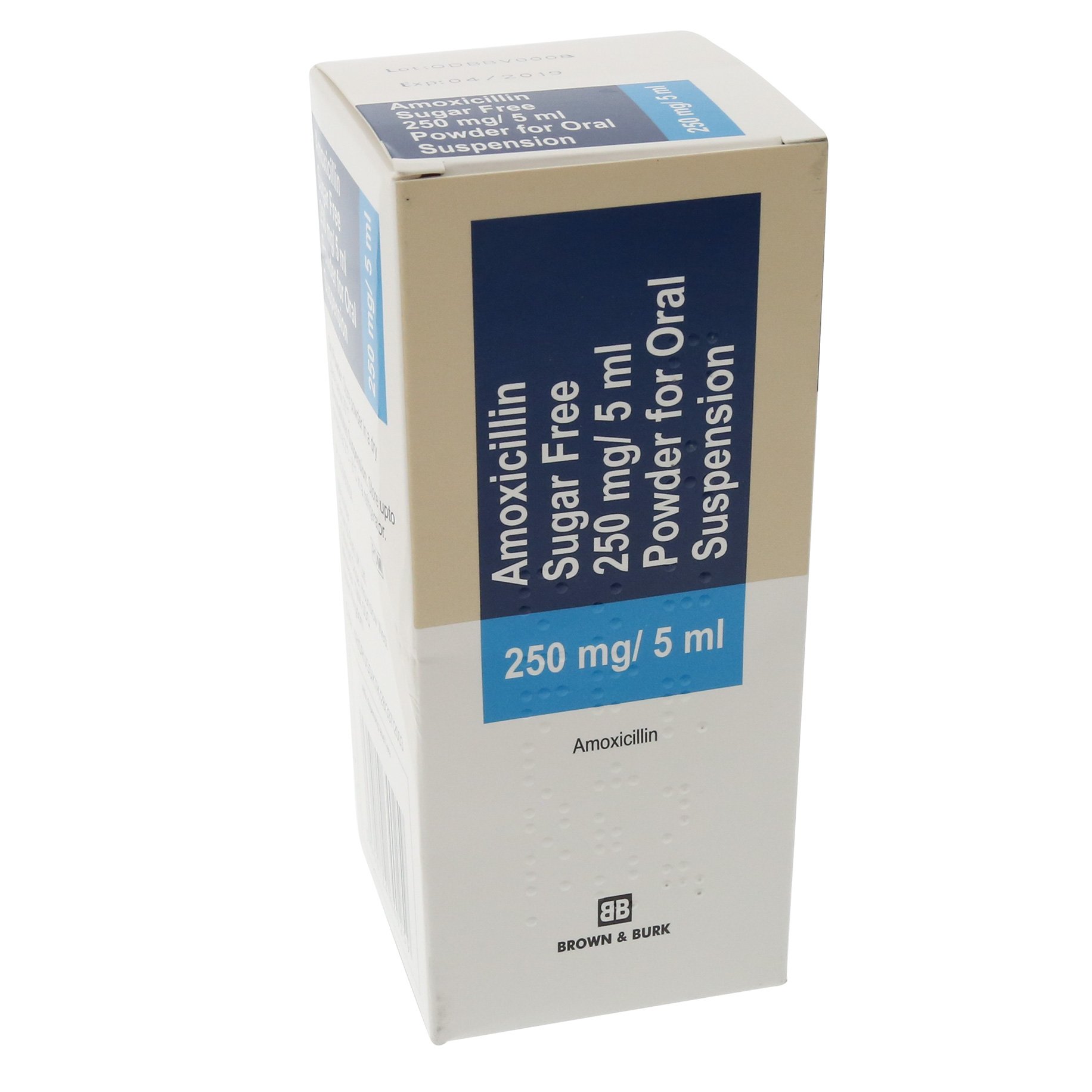 Amoxicillin suspension 250mg/5ml