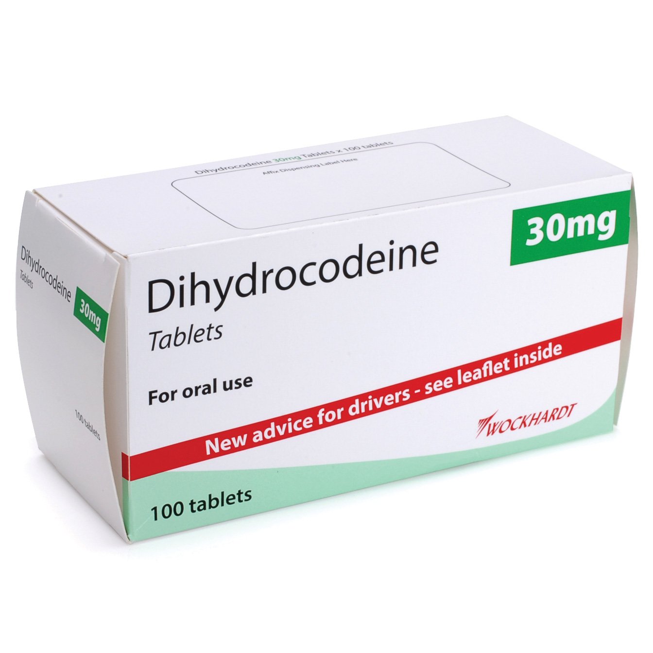 Dihydrocodeine Tablets Tartrate 30mg 