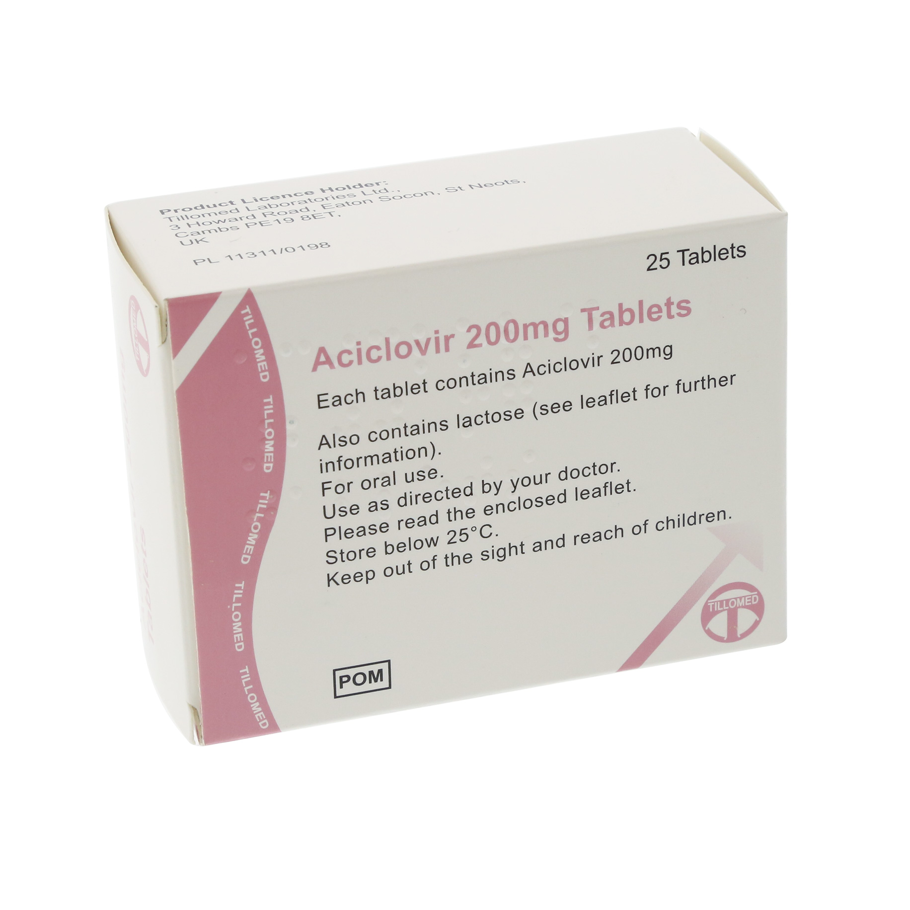 Aciclovir Tablets Plain 200mg Tablets 