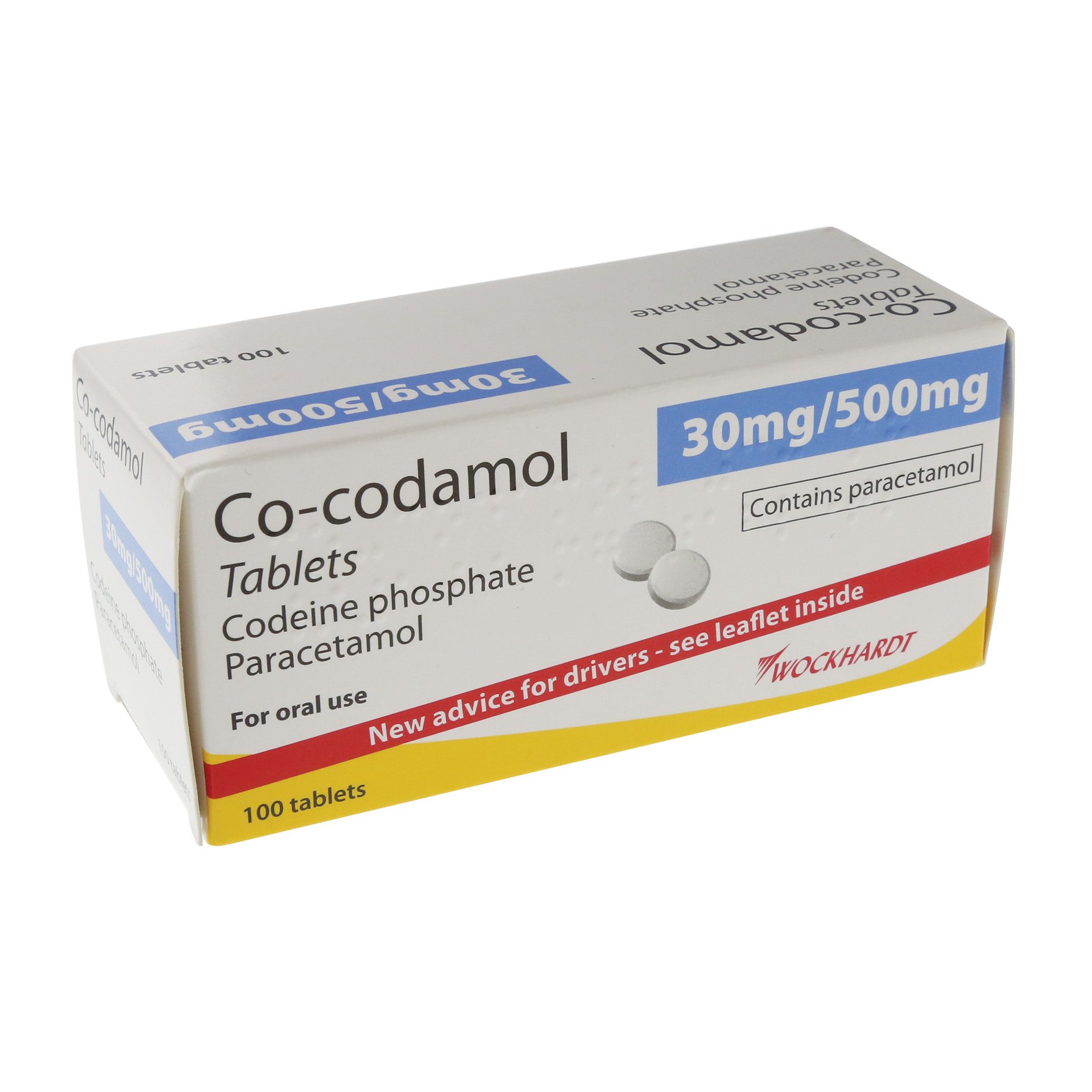 Co-Codamol 30/500mg Tablets 