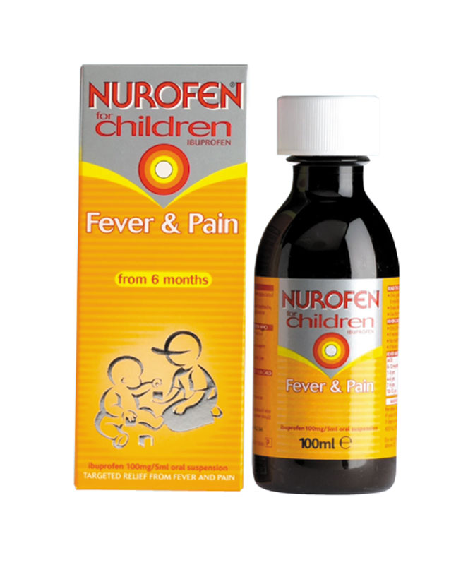 Ibuprofen Suspension Children Bottle Prescription only 