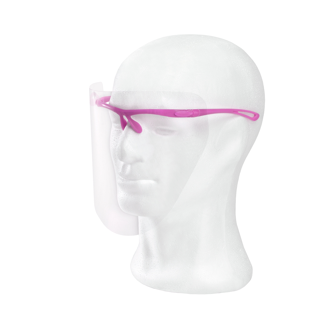 Face Visor Kits Pink Frame 