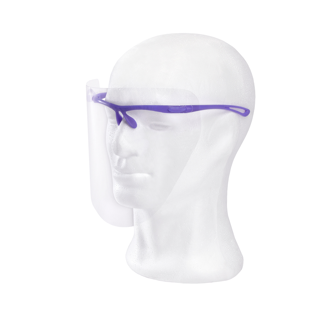 Face Visor Kits Purple Frame 