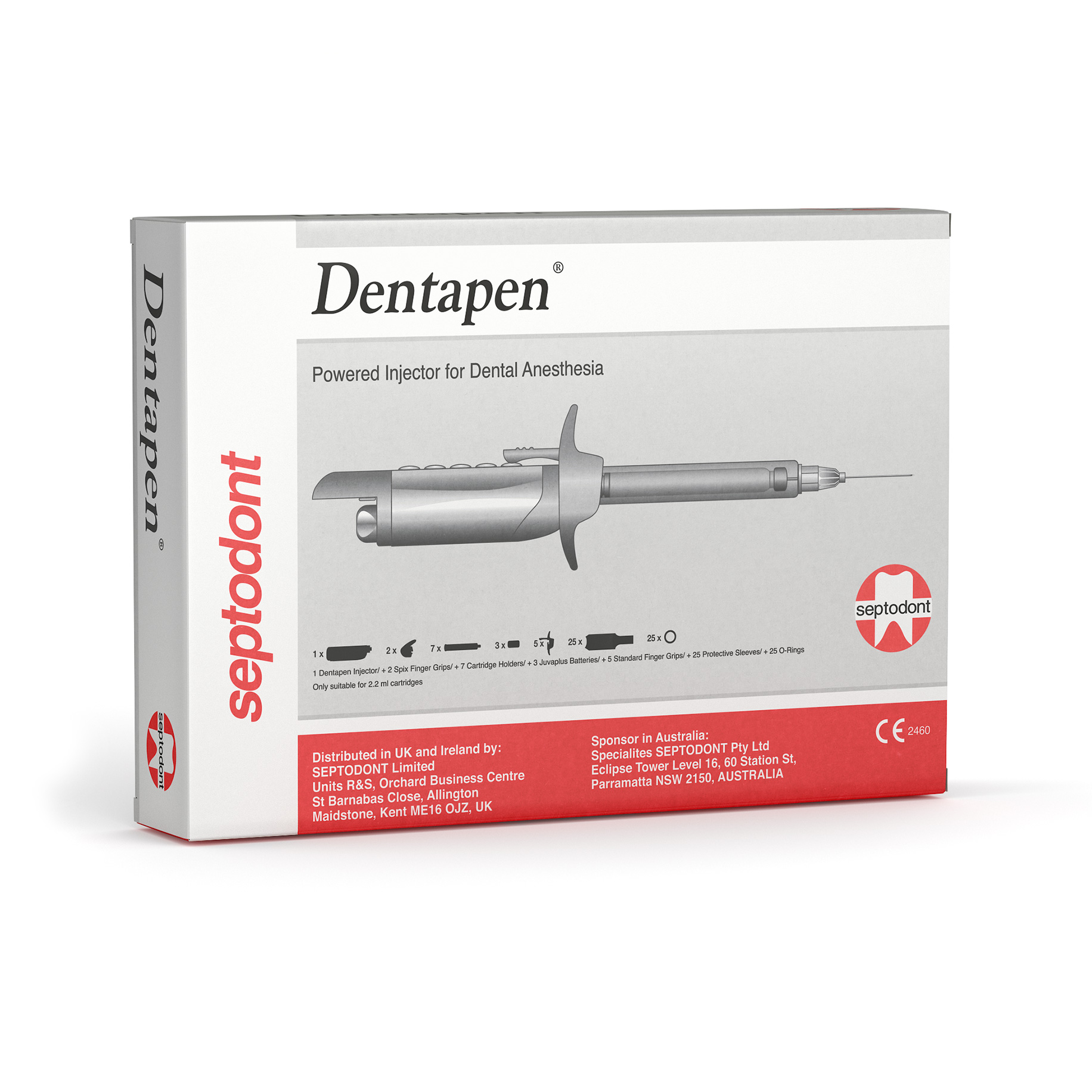 Dentapen Electronic Syringe 2.2ml 