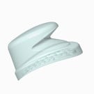 Freddy Ceramic Button W/Hook 