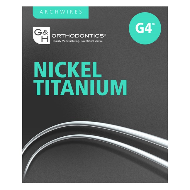 G4 NiTi 16x27 NiTi Lower, Europa Form II, Tooth Coloured G4EFL3627T