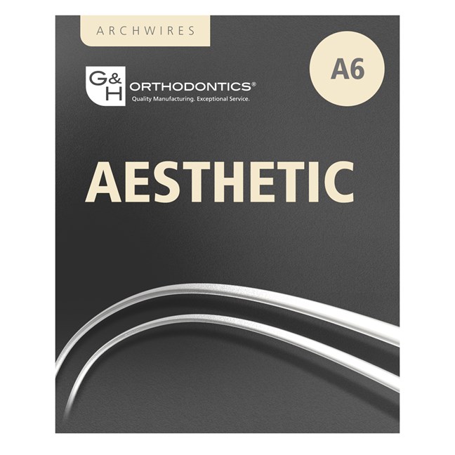 G4 NITI EFI Lower 018x018 A6 Aesthetic Archwires