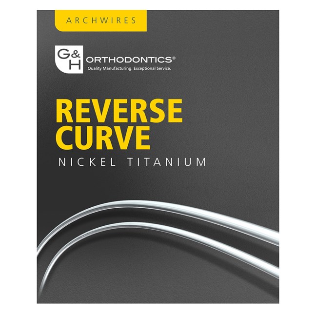Reverse Curve G4 NiTi .017x.025 Lower