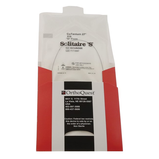 CuTanium 27° Damon Archform 016 Pre-Stopped