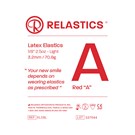 Patient Elastics Latex Relastics 1/8" / 3.2mm  Light 2.5oz  RED A 