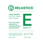 Patient Elastics Latex Relastics 3/8" / 9.5mm Medium 3.5oz GREEN E