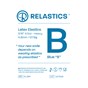 Patient Elastics Latex Relastics 3/16" / 4.8mm Heavy 4.5oz BLUE B