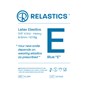 Patient Elastics Latex Relastics 3/8" / 9.5mm Heavy 4.5oz BLUE E