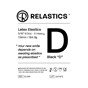 Patient Elastics Latex Relastics 5/16" / 7.9mm X-Heavy 6.5oz BLACK D