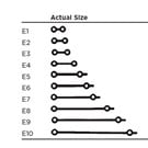 E-Links Size 1 Clear 
