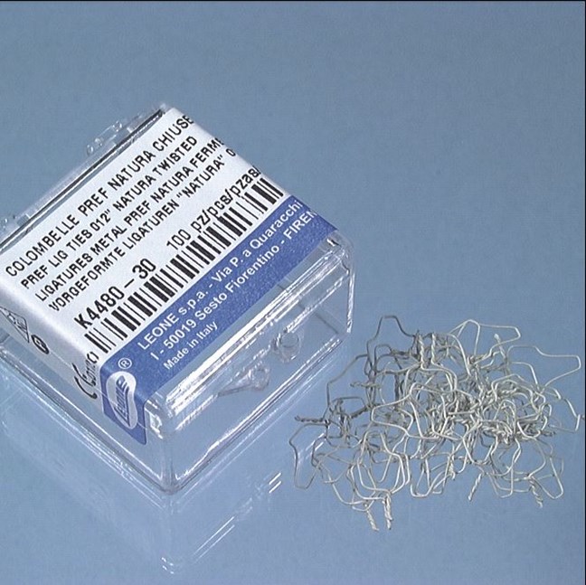 Ligature Ties Short S/S Tooth Coloured