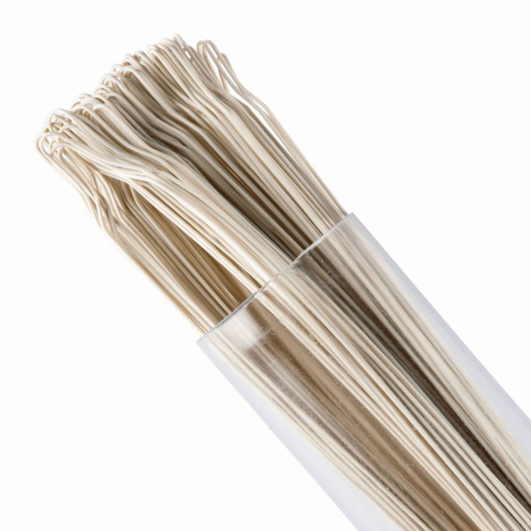 256546 Ligature Ties Long SS Tooth Coloured