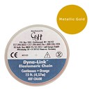 Dyna-Link Chain Metallic Gold Continuous 