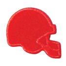 G&H DesignerTies Elastomeric Ligature Ties - Orange American Football Helmet - Pack 200 
