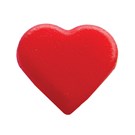 G&H DesignerTies Elastomeric Ligature Ties - Red Hearts - Pack 200 
