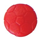 G&H DesignerTies Elastomeric Ligature Ties - Red Football - Pack 200 