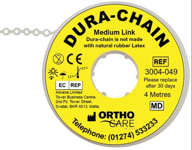 Dura-Chain Close Link Yellow