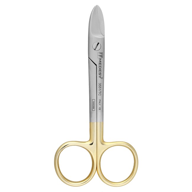 Scissor BeeBee 110mm Curved TC