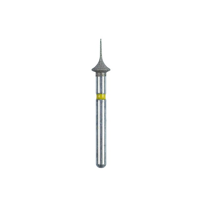 IPR Diamond Stripping Bur 0.3mm Yellow