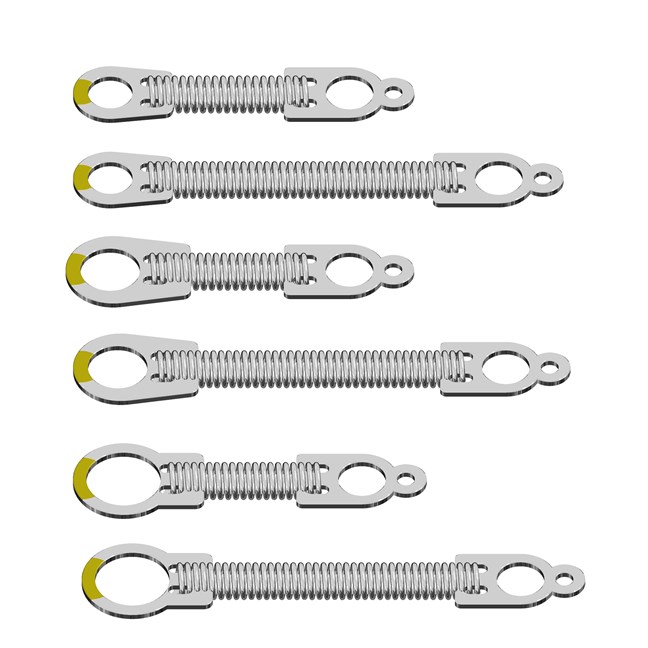 8mm Coil Spring 1.5mm Head Medium