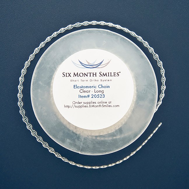 Clear Elastomeric Chain - Long