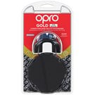 Opro Self-Fit GEN3 Gold Braces - Black/Pearl Mouthguard 