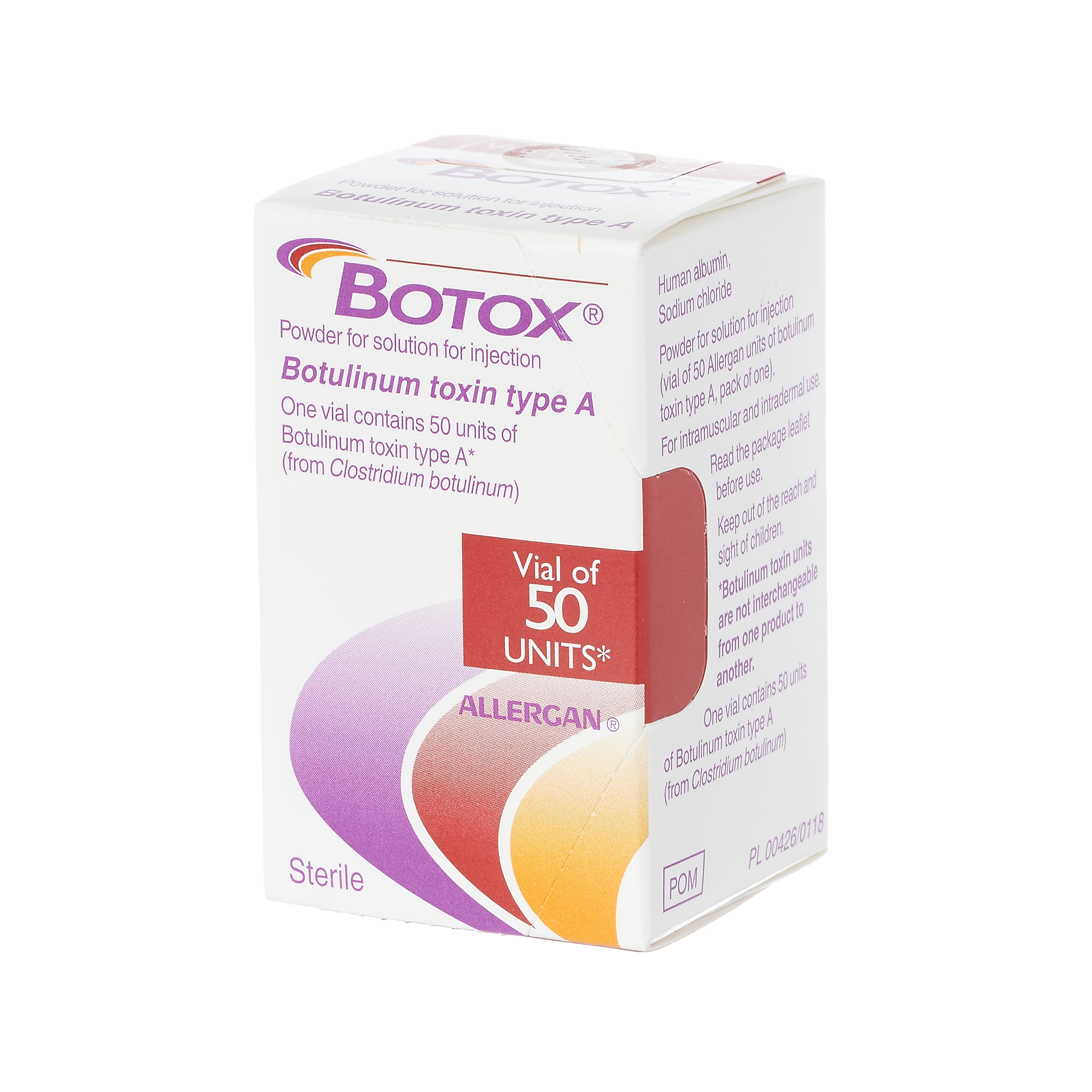 Botox Botulinum Toxin Type A Vials (50 units) 