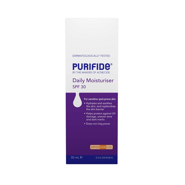 Purifide Daily Moisturiser SPF30 50ml