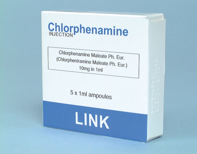 Chlorphenamine Injection 10mg/ml