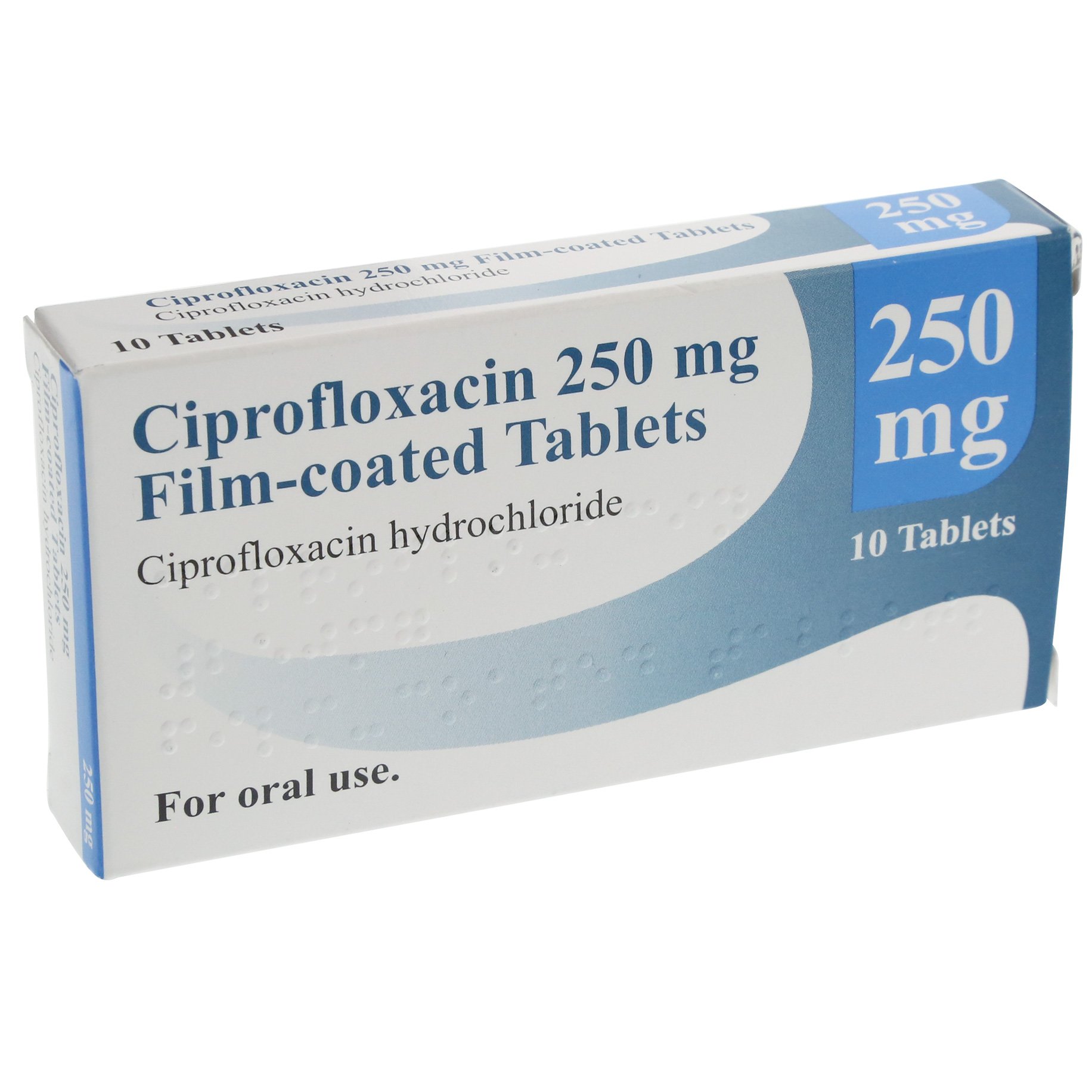 Ciprofloxacin 250mg tablets