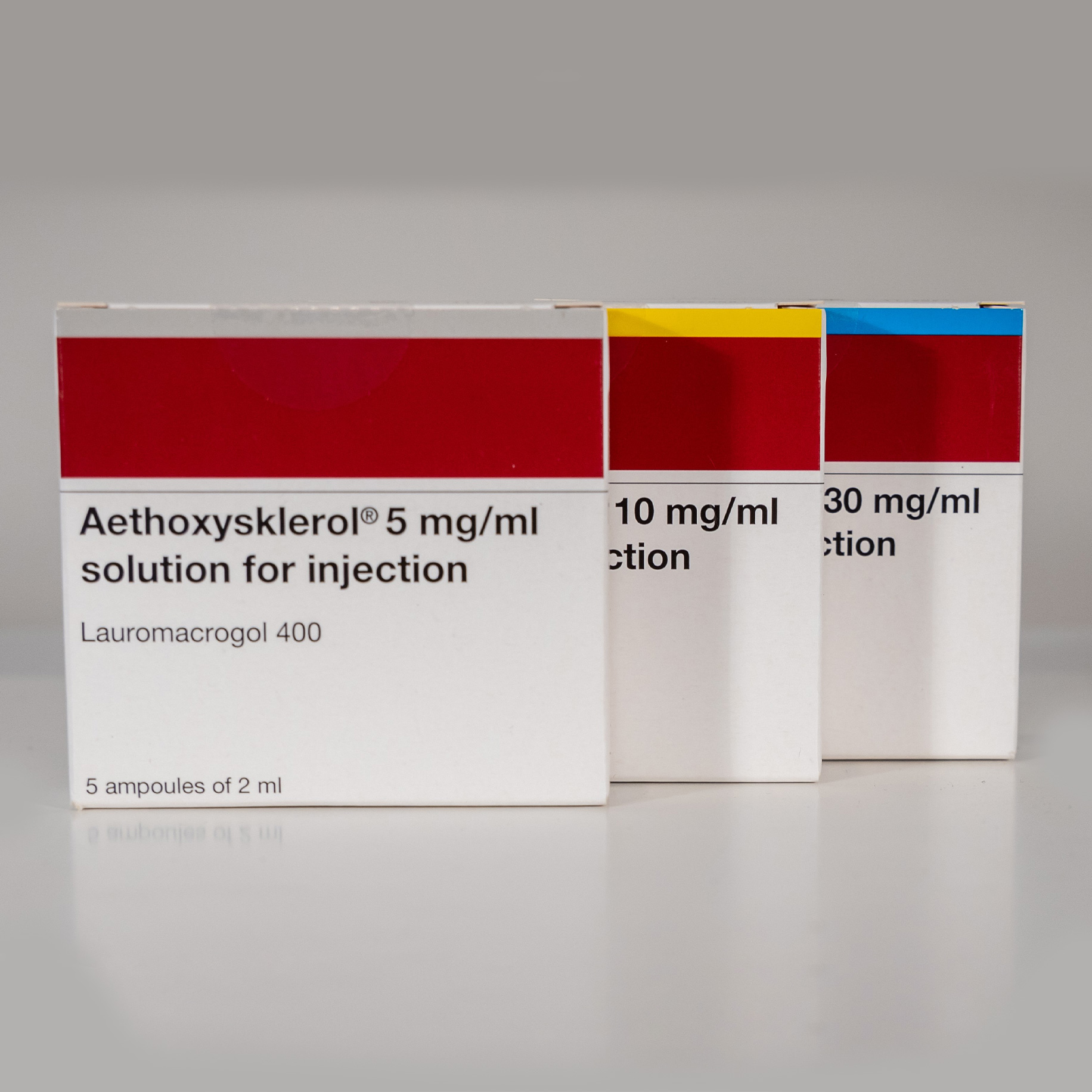 Aethoxysklerol 10mg/ml (1.0%) 2ml Amps 